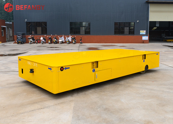 15t Powered Flatbed Trackless Transfer Trolley