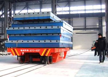 Shipyard apply electricity self-driven transfer cart on crane rail
