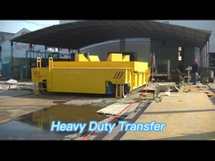 Elektrische het Spoor Flatbed Kar van de kabeltrommel