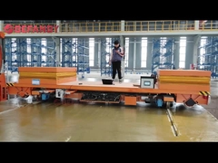 Verticale en horizontale schaarhefwagen, hydraulisch hef elektrisch transportwagentje