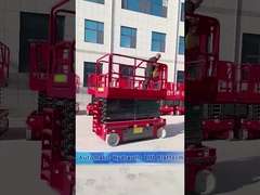 320 kg automatisch mobiel schaar-liftplatform, buiten zelfrijdende hydraulische lifttafel