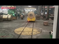 Intelligente RGV-kar met spoel, aangepaste trein draaitafel transfer trolley