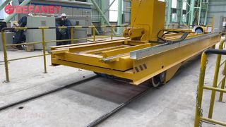 Multifunctioneel docking- en transfervoertuig, elektrische transferwagen voor zware lasten