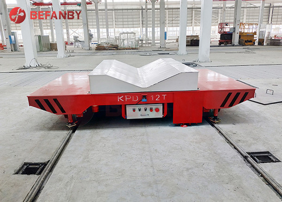 15 Tons Electric Motorized Floor Coil Transfer Trolley