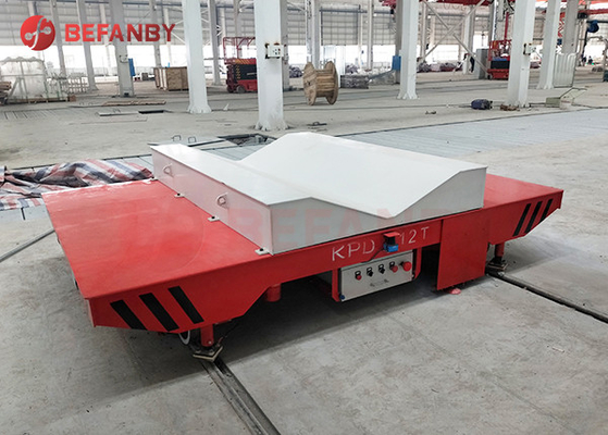 15 Tons Electric Motorized Floor Coil Transfer Trolley