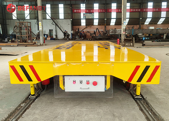 Push Button Pendant Control 20 Tons Material Transfer Cart