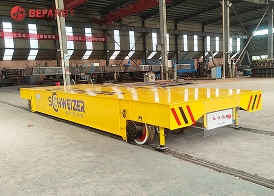 Push Button Pendant Control 20 Tons Material Transfer Cart