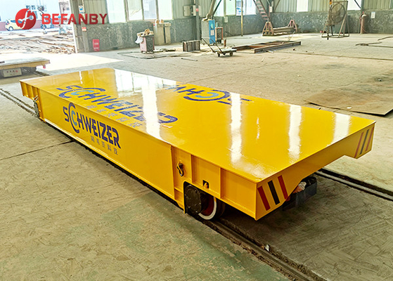 Push Button Pendant Control 20 Tons Material Transfer Cart