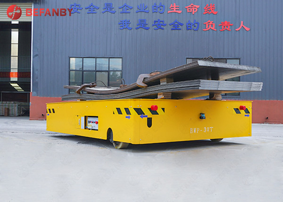 Operated Conveniently Trackless Transfer Cart
