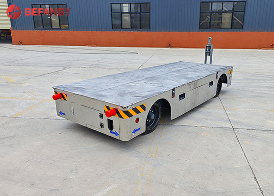 Unlimited Ruinning Distance Factory Trackless Battery Transfre Cart