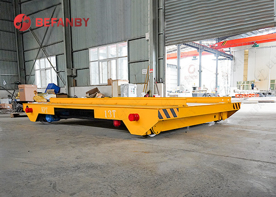 Easy Operation Factory Use Towed Cable Powered Railway Transport Cart