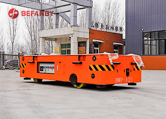 12T Chain Conveyor Trackless Transfer Cart With Mold Factory