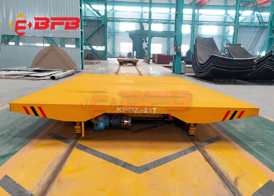 Battery Driven 20t Mould Rail Material Moving Carts