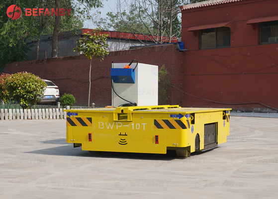 Customized Steel Welding Frame Transformer Plant Railless Transfer Carts