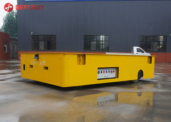 18 Ton Flexibel Bediende Fabrieks Batterijloze Transportwagen