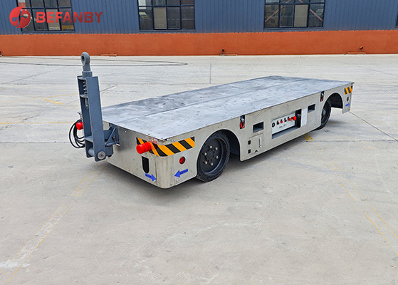 Unlimited Ruinning Distance Factory Trackless Battery Transfre Cart