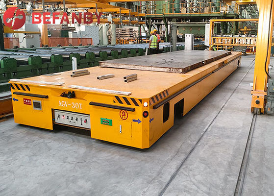 Zware lading 30 ton afstandsbediening spoorloos automatisch geleid voertuig