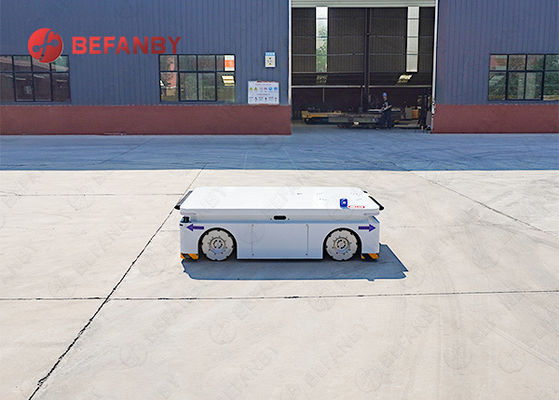 Customized Mechanum Wheel AGV Robot met anti-collision buffer device voor omnidirectionele beweging