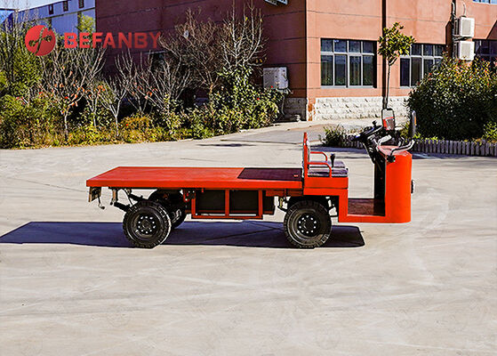 Onbeperkte loopafstand spoorloze vervoerkar met stuur