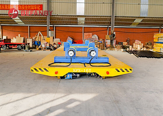 16T Draagvermogen Aangepaste Rolframe Batterij Transferwagen voor Rail Materiaalhandling