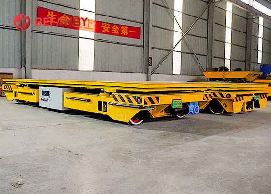 Zware belasting 12T batterij-aangedreven RGV robottransferwagen met intelligent besturingssysteem