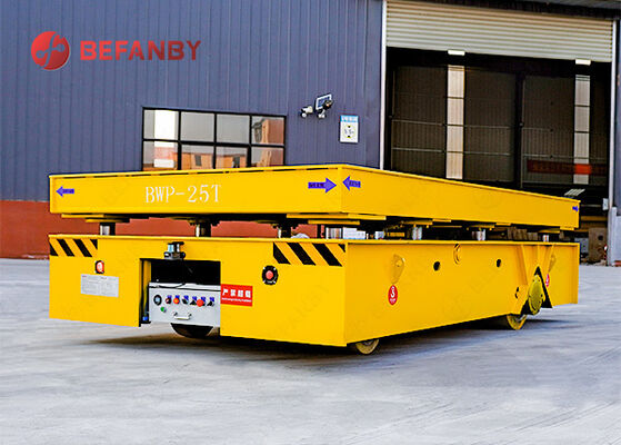 Professionele schimmelfabriek spoorloze overbrengkar met hydraulische lift