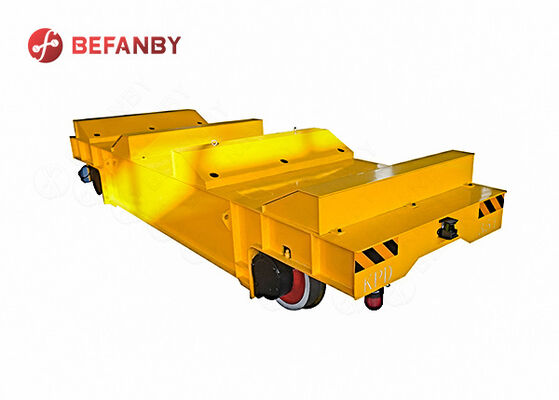 Customized 35t Low Voltage Rail Coil Transfer Trolley For Steel Mills