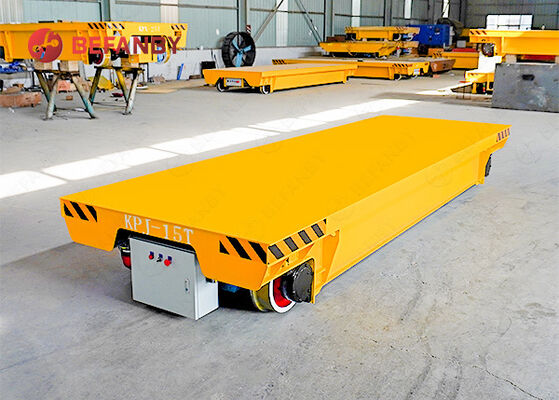 15 ton spoortransferkar met kabelrol, stroomvoorziening en afstandsbediening