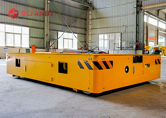 Battery Transport Trolley For Machinery Factory