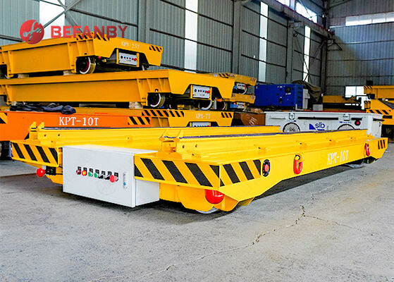 Capaciteit 10T railtransportwagen met kettingtransport
