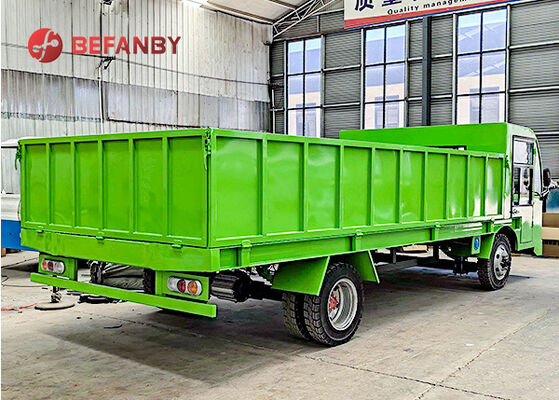 Op maat gemaakte trolley voor het vervoer van materialen zonder aansluiting met stuur