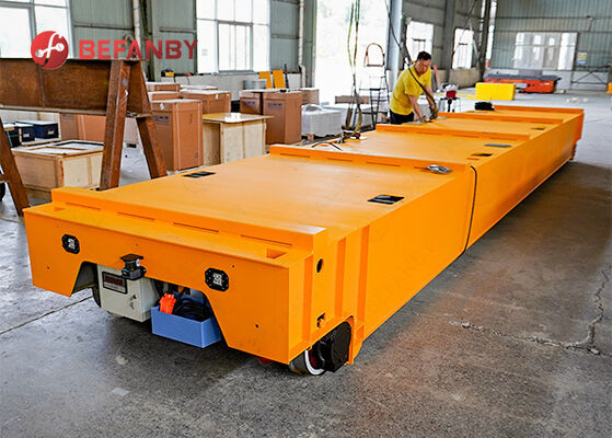 Kabelhaspel Rail Transfer Carts Met Aangepaste Tafelstijl