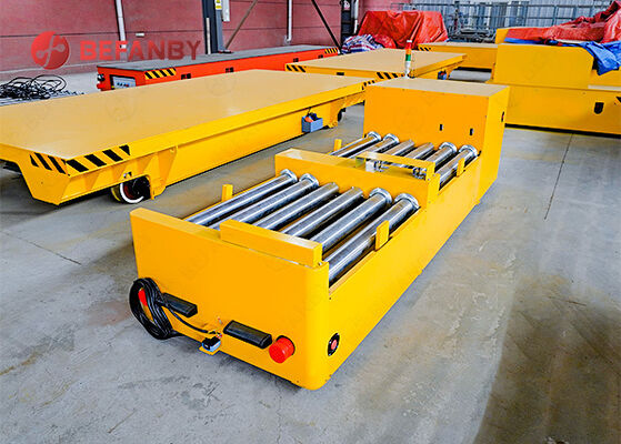 Professionele Railtransportkarren met Rolbandtransport