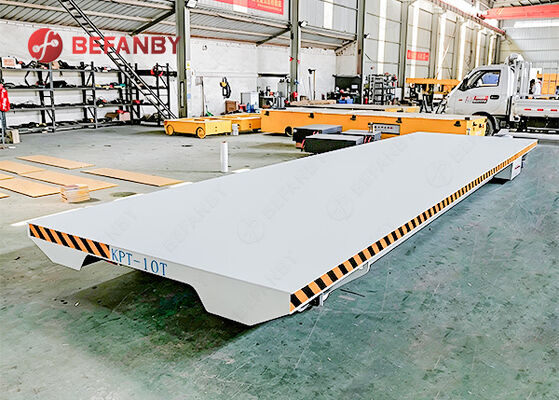 10T verlengde tafel mobiele spoelrail trapsferkarren