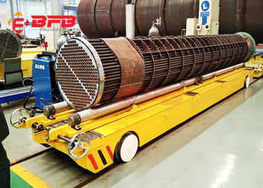 Kleurrijke Q235-de Kar Hoge Prestaties van de Batterijoverdracht met Kraan Eenvoudige Structuur