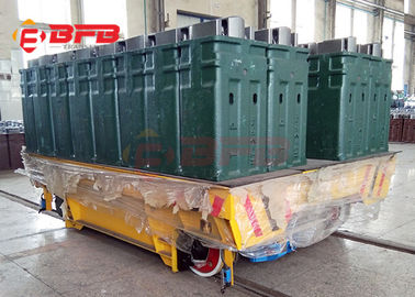 Battery Driven 20t Mould Rail Material Moving Carts